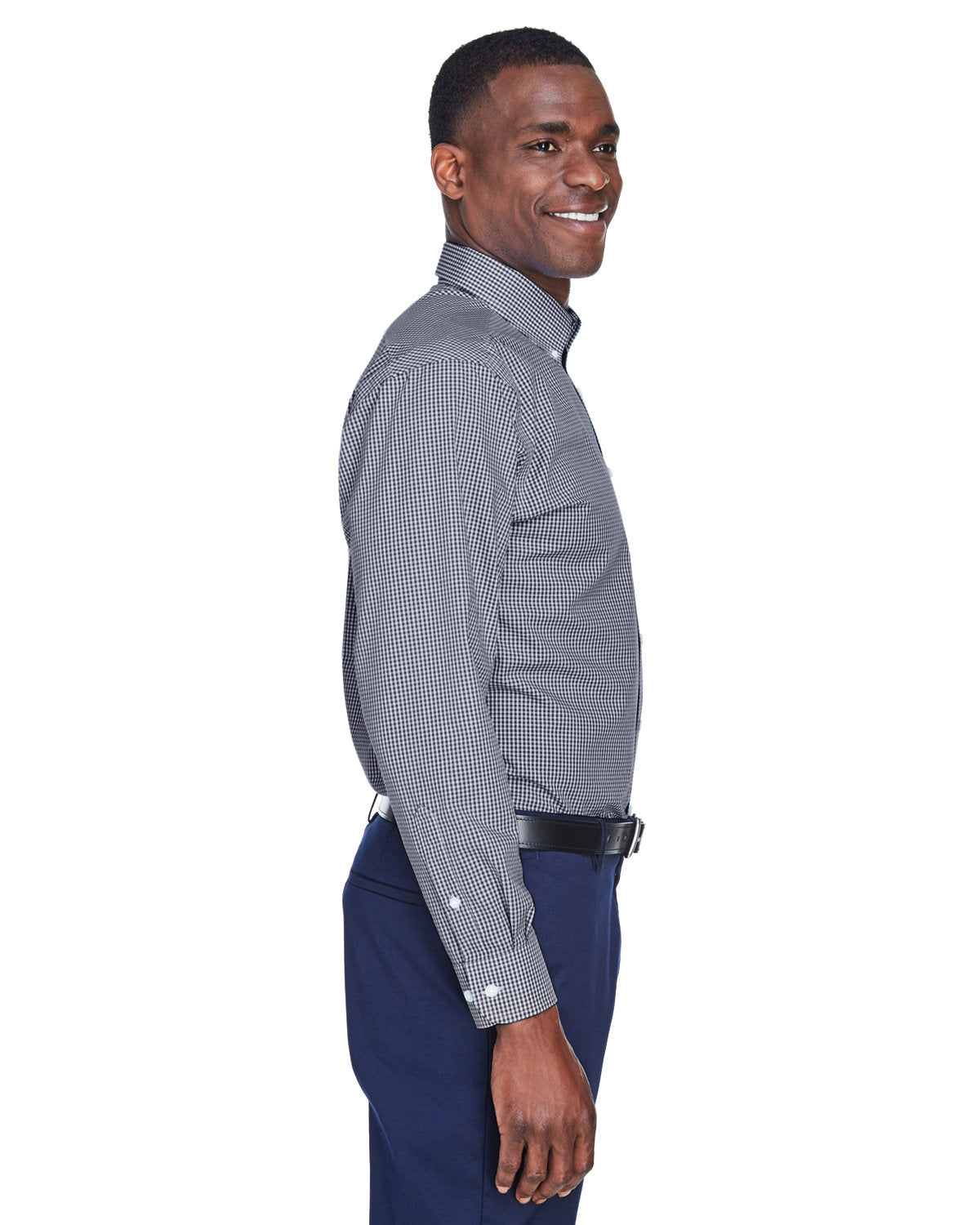OUTLET-Devon & Jones Gingham Check Dress Shirt