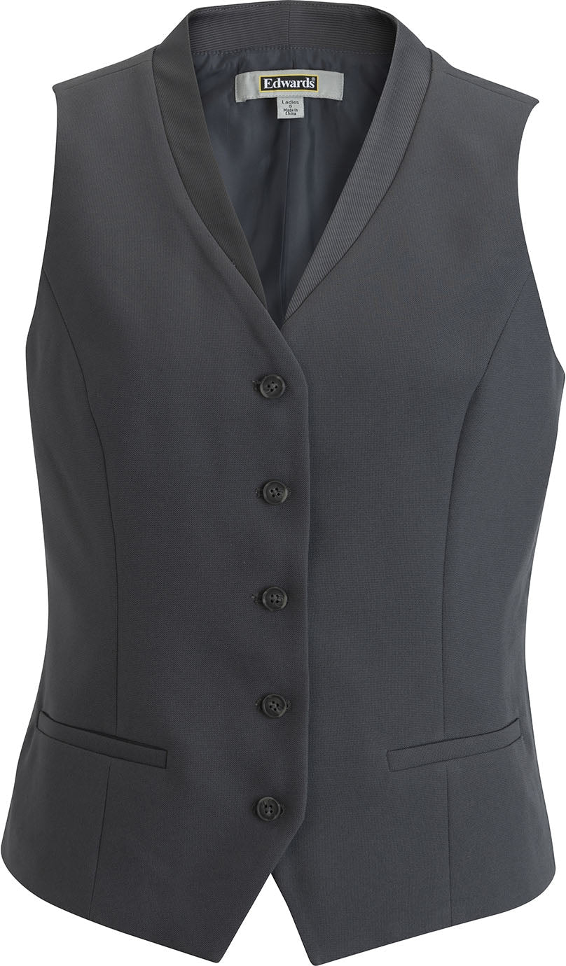 Edwards Ladies Ottoman Trim Vest