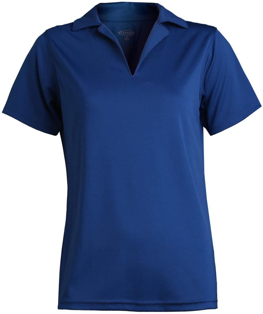 Edwards Ladies Performance Flat Knit Short Sleeve Polo