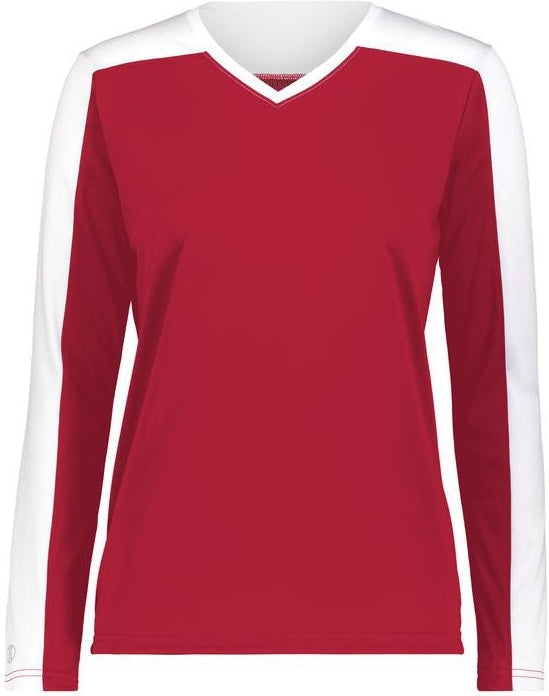 OUTLET-Holloway Ladies Momentum Team Long Sleeve Tee