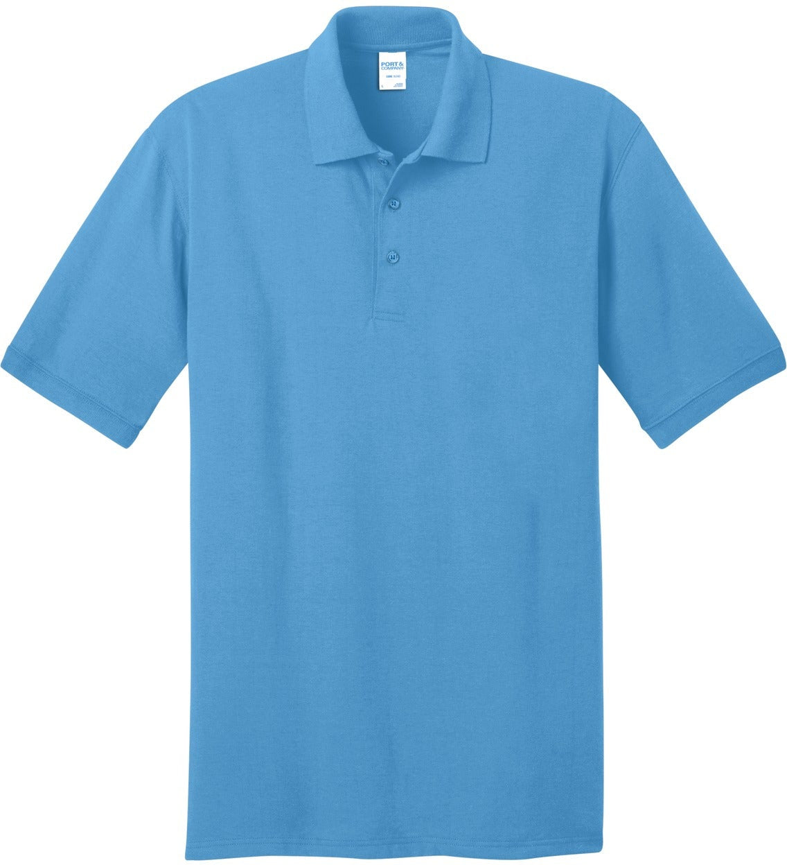 OUTLET-Port & Company Jersey Knit Polo Shirt