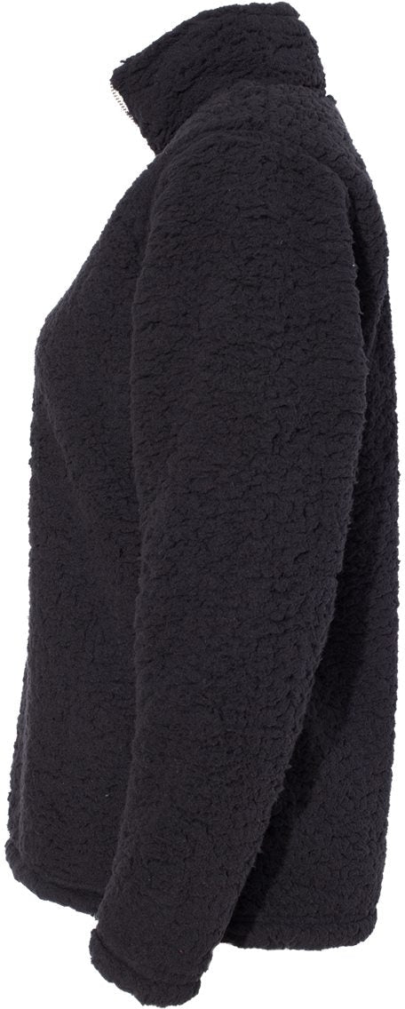 J. America Womenâs Epic Sherpa Quarter-Zip Pullover