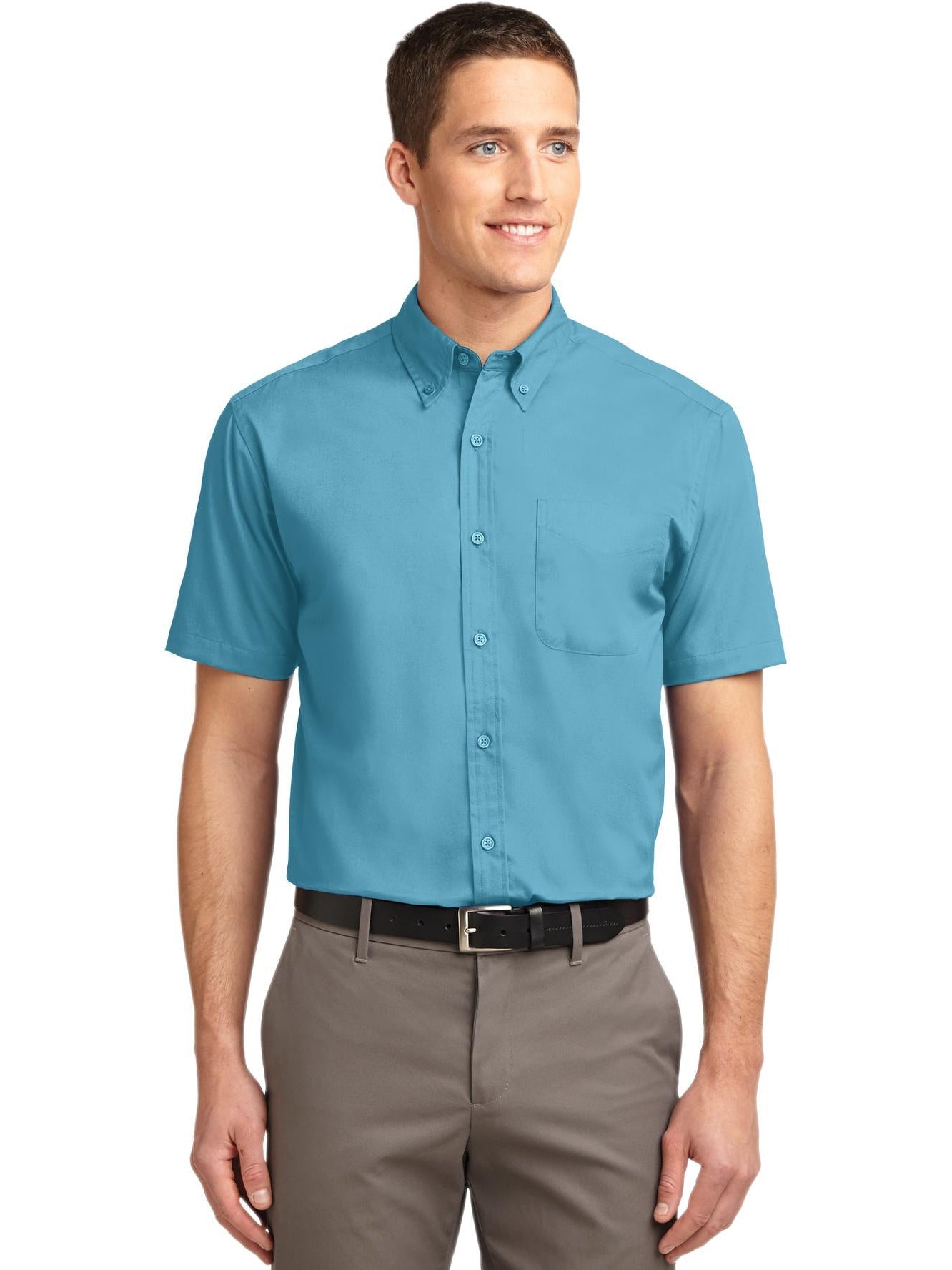 OUTLET-Port Authority Tall Short Sleeve Easy Care Shirt