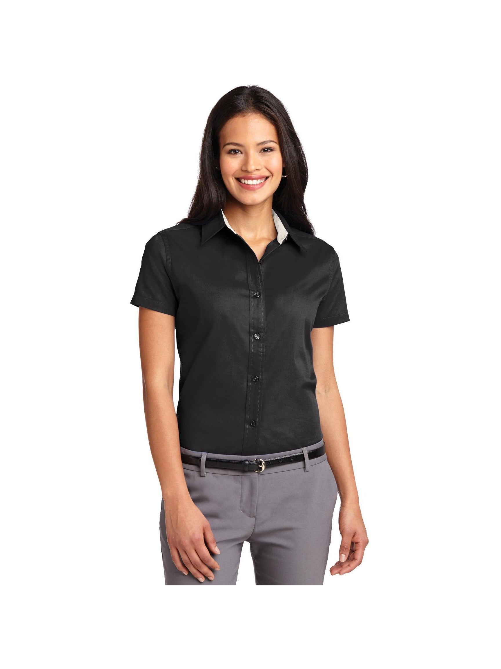 OUTLET-Port Authority Ladies Short Sleeve Easy Care Shirt