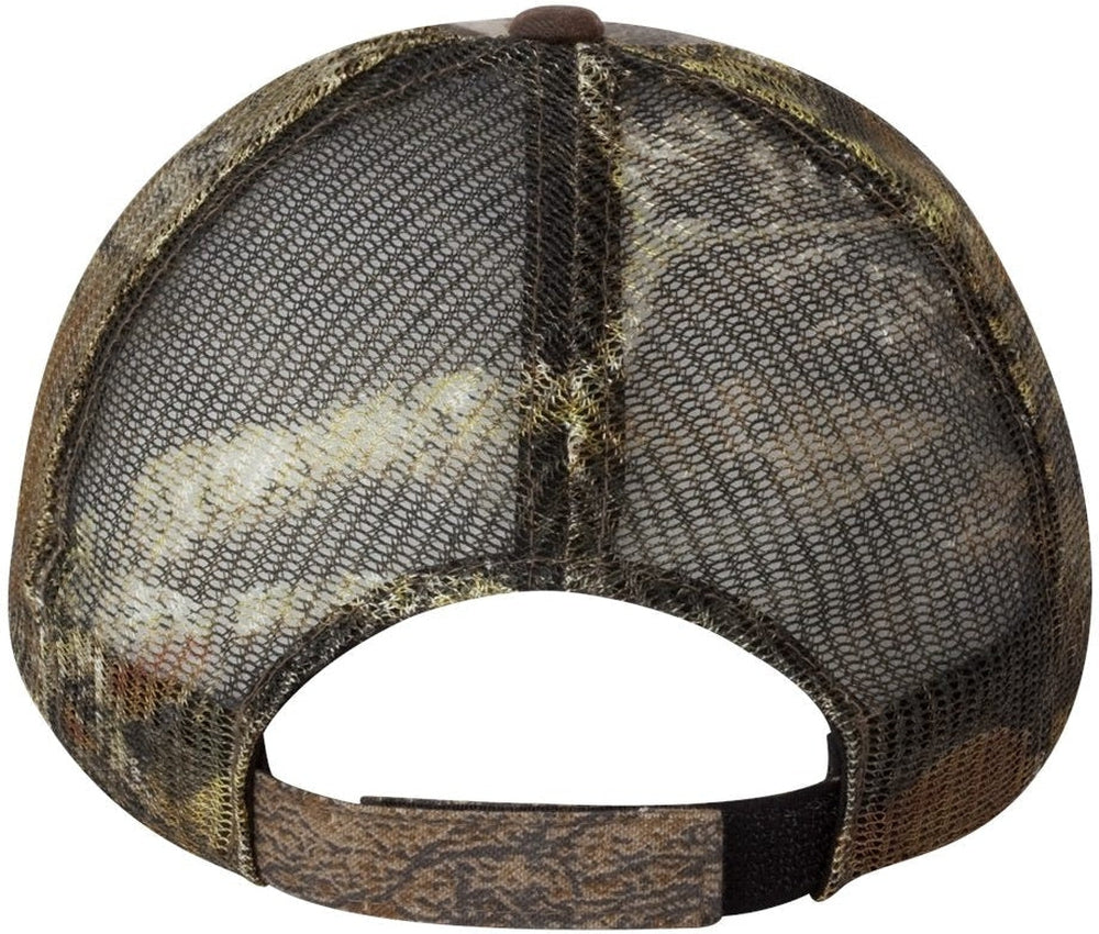 Outdoor Cap Mesh-Back Camo Cap