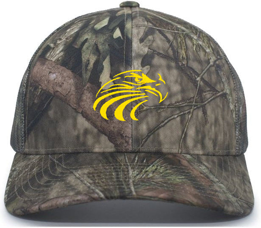 OUTLET-Pacific Headwear Camo Snapback Trucker Cap