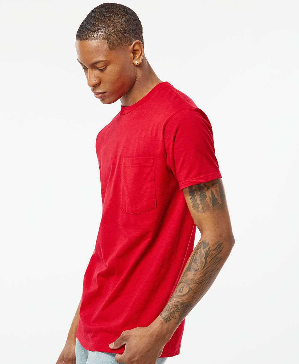 Tultex Unisex Heavyweight Pocket T-Shirt