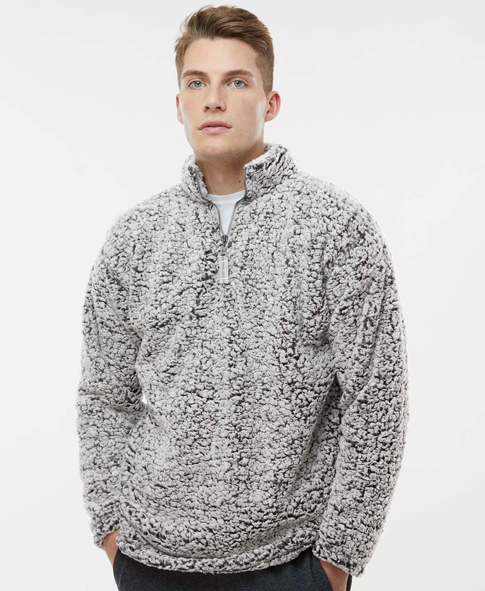 J. America Sherpa Quarter-Zip Pullover