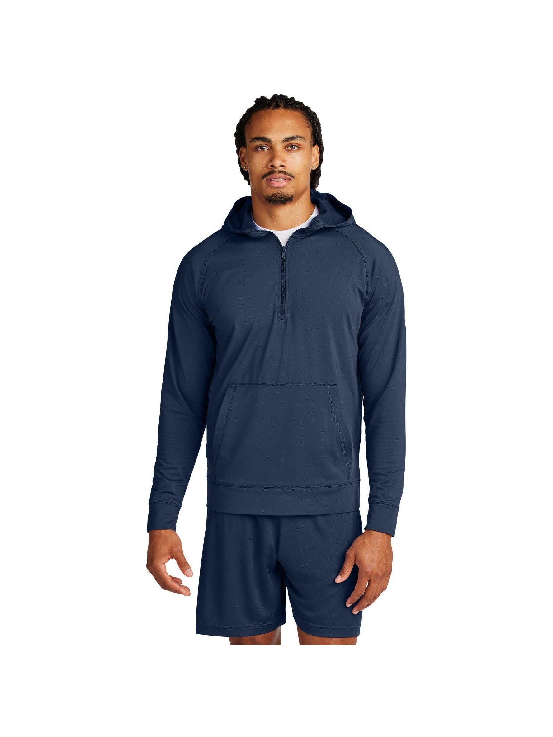 Sport-Tek Sport-Wick Stretch 1/2-Zip Hoodie