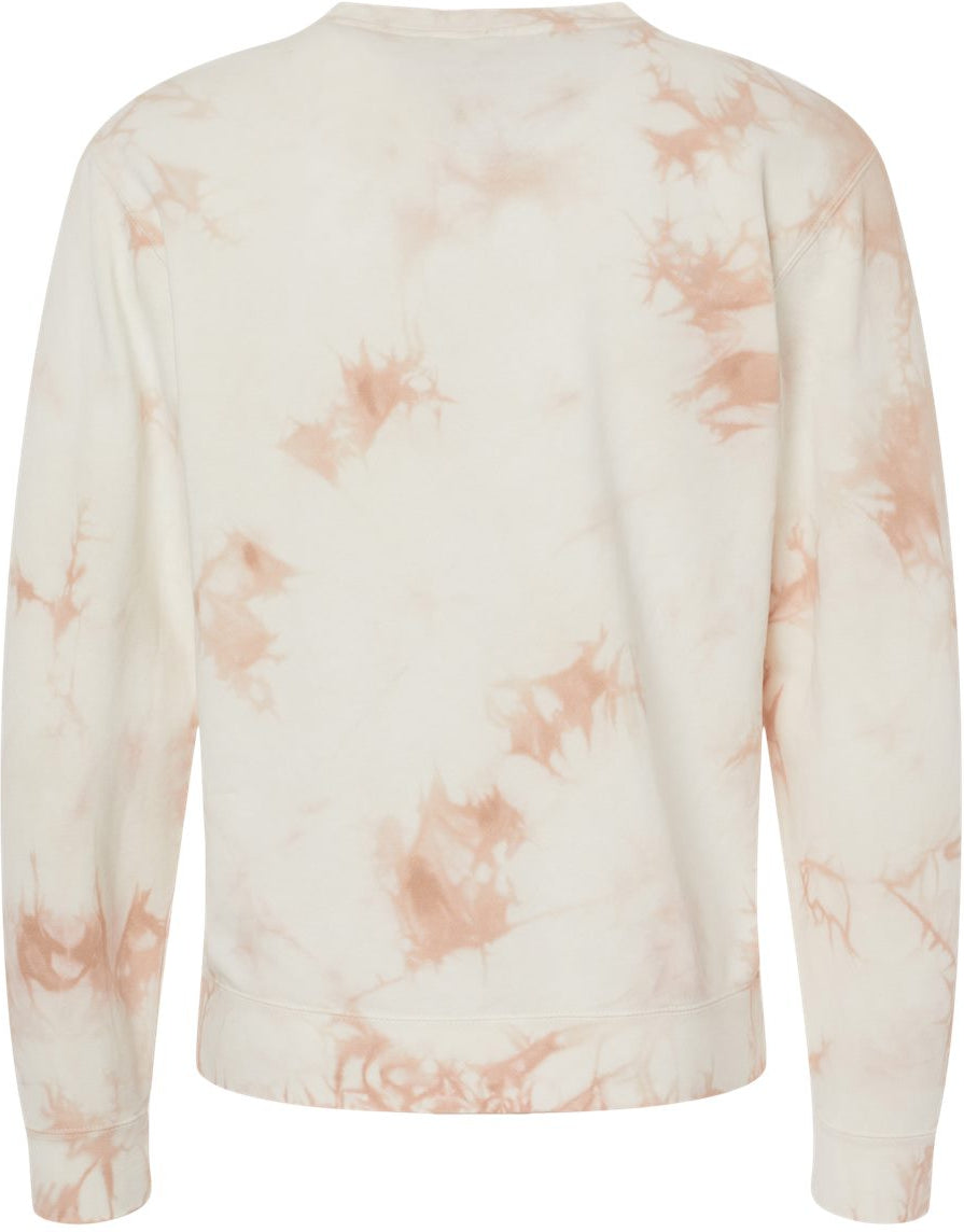 Independent Trading Co. Unisex Midweight Tie-Dyed Sweatshirt