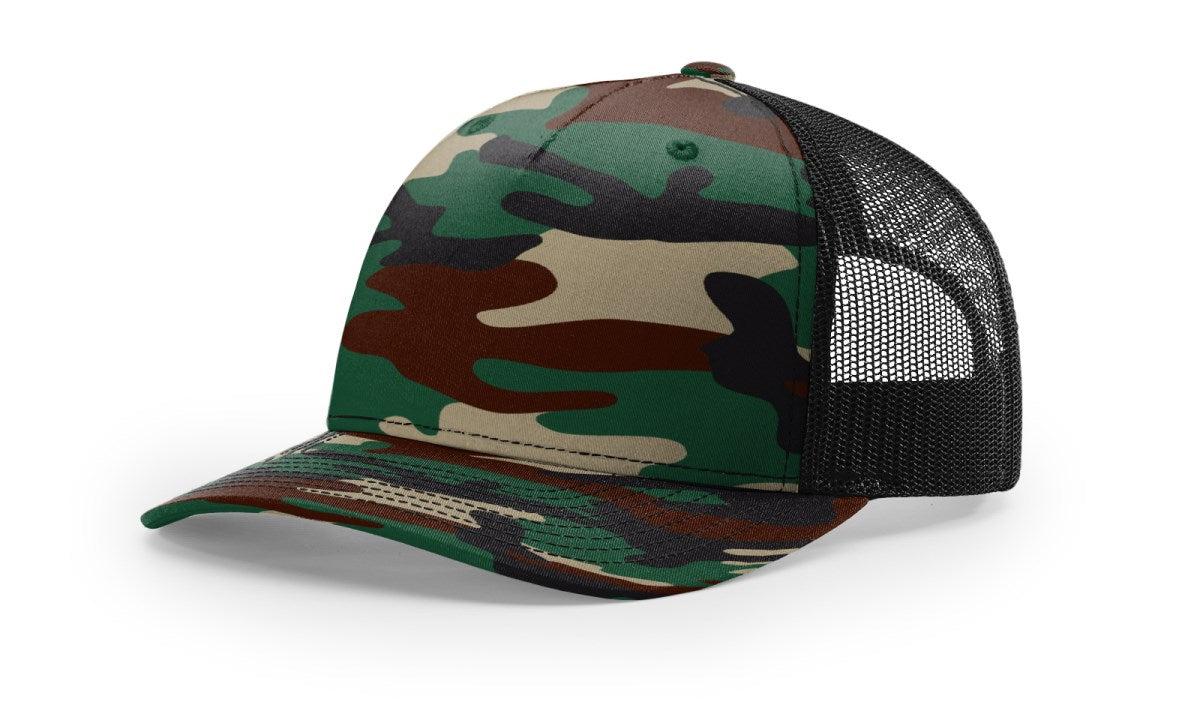 Richardson Printed Five Panel Trucker