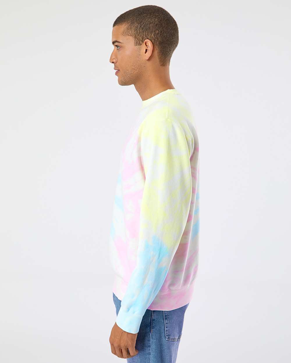 Independent Trading Co. Unisex Midweight Tie-Dyed Sweatshirt