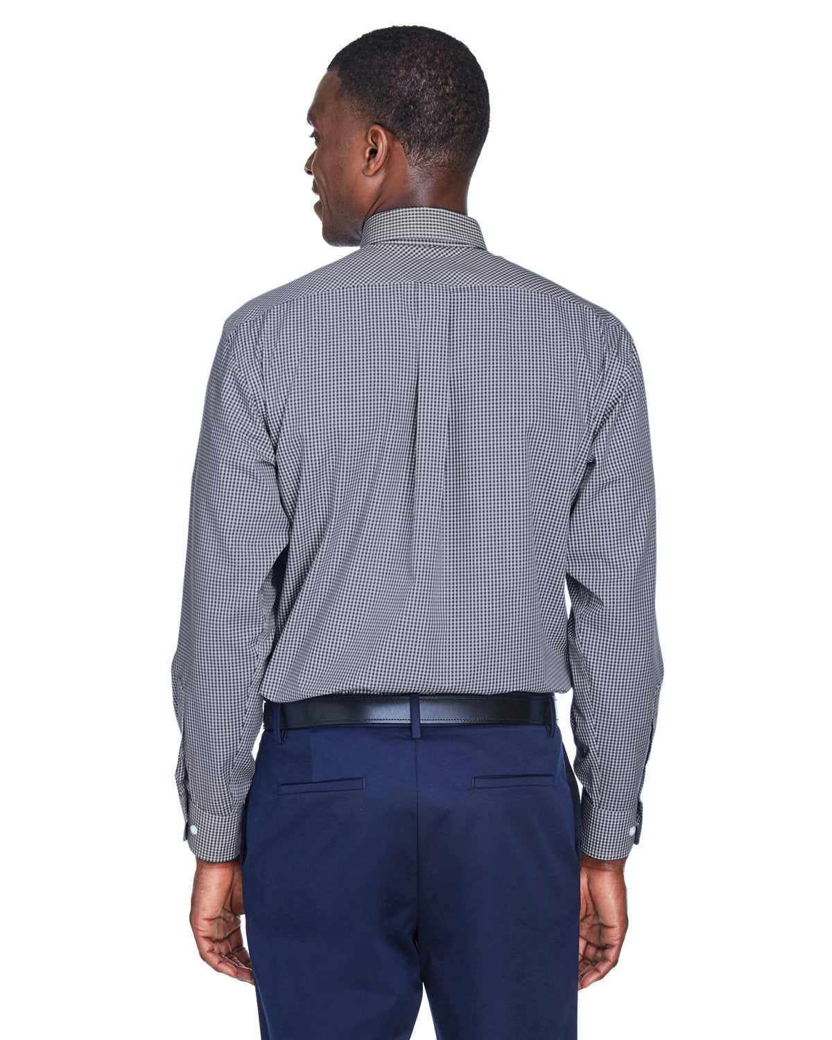 OUTLET-Devon & Jones Gingham Check Dress Shirt