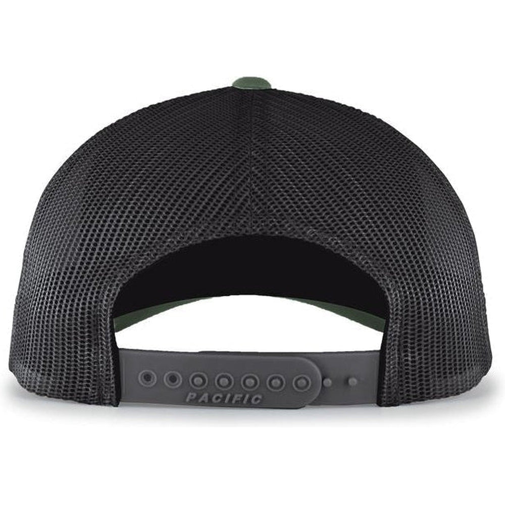 Pacific Headwear Perforated 5-Panel Trucker Snapback Cap