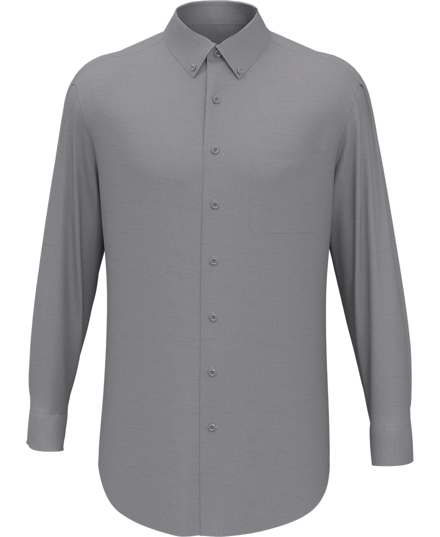 Perry Ellis Heathered Woven Shirt