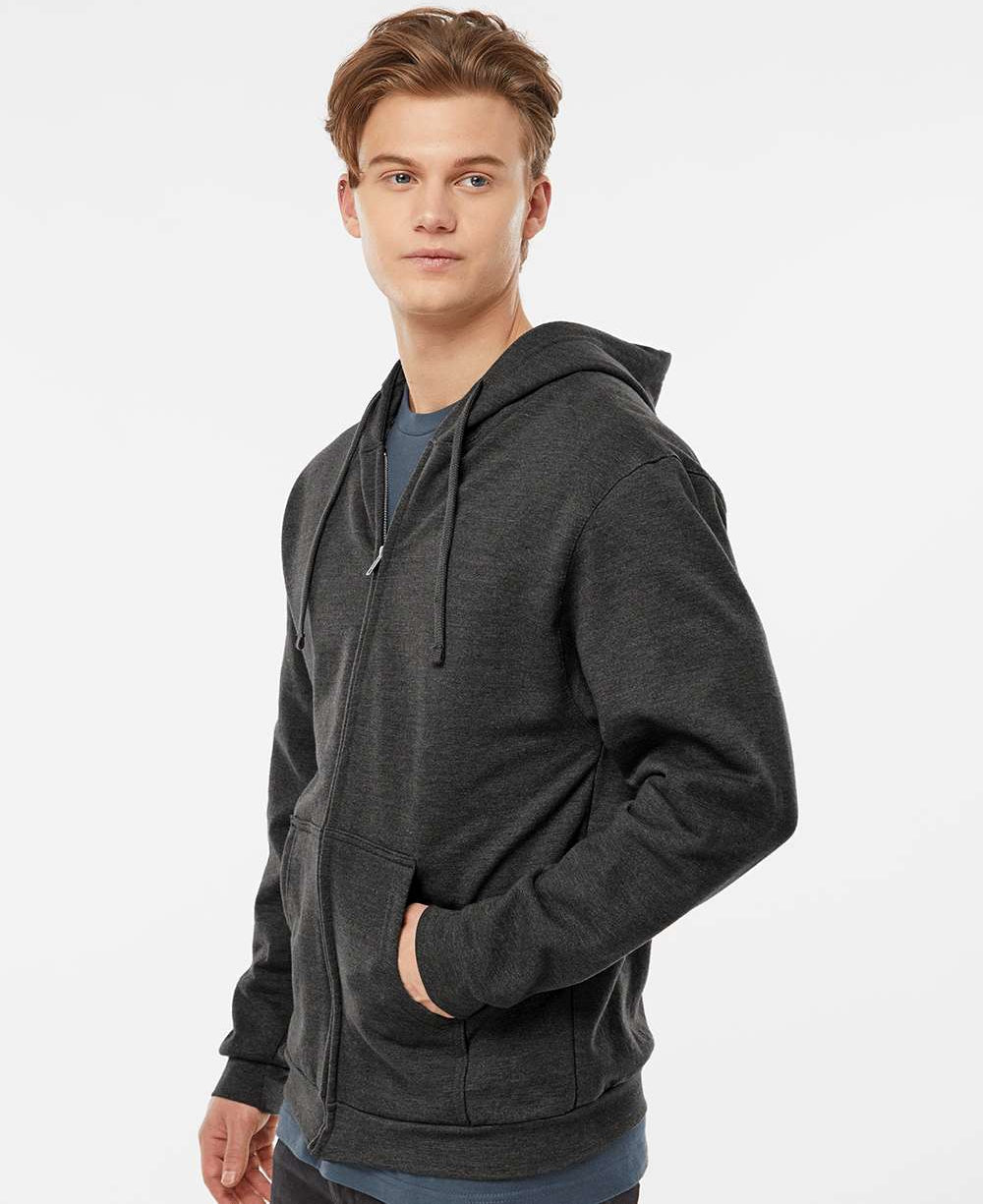 Tultex Unisex Full-Zip Hooded Sweatshirt