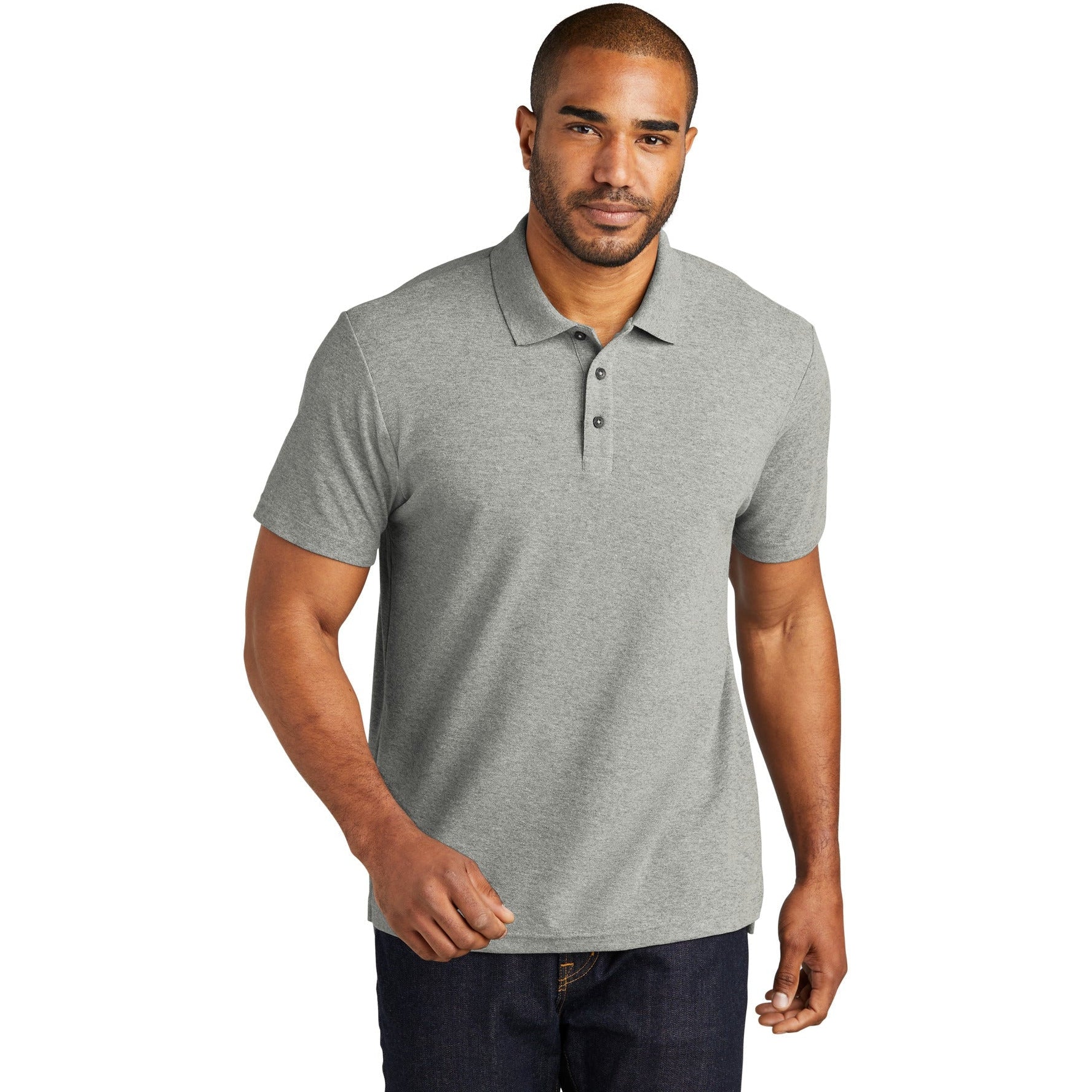 OUTLET-Port Authority C-Free Cotton Blend Pique Polo