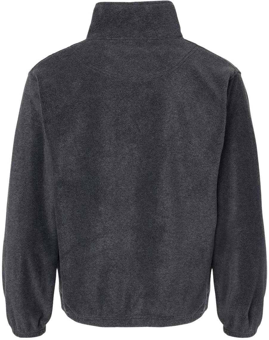 Burnside Polar Fleece Quarter-Zip Pullover