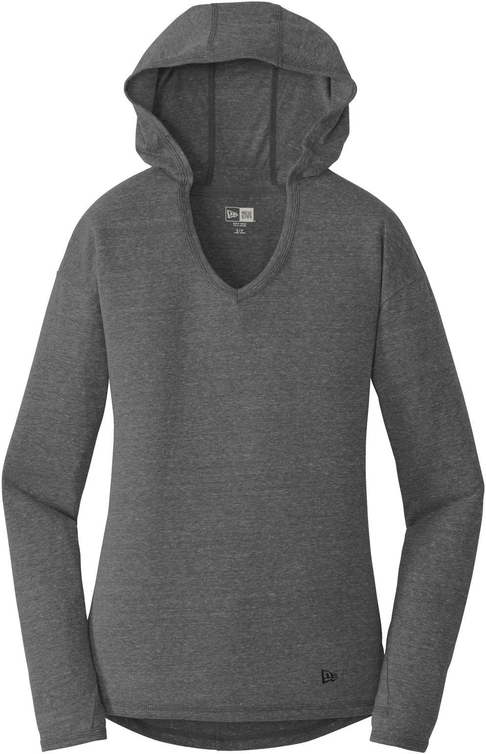 CLOSEOUT - New EraLadies Tri-Blend Performance Pullover Hoodie Tee