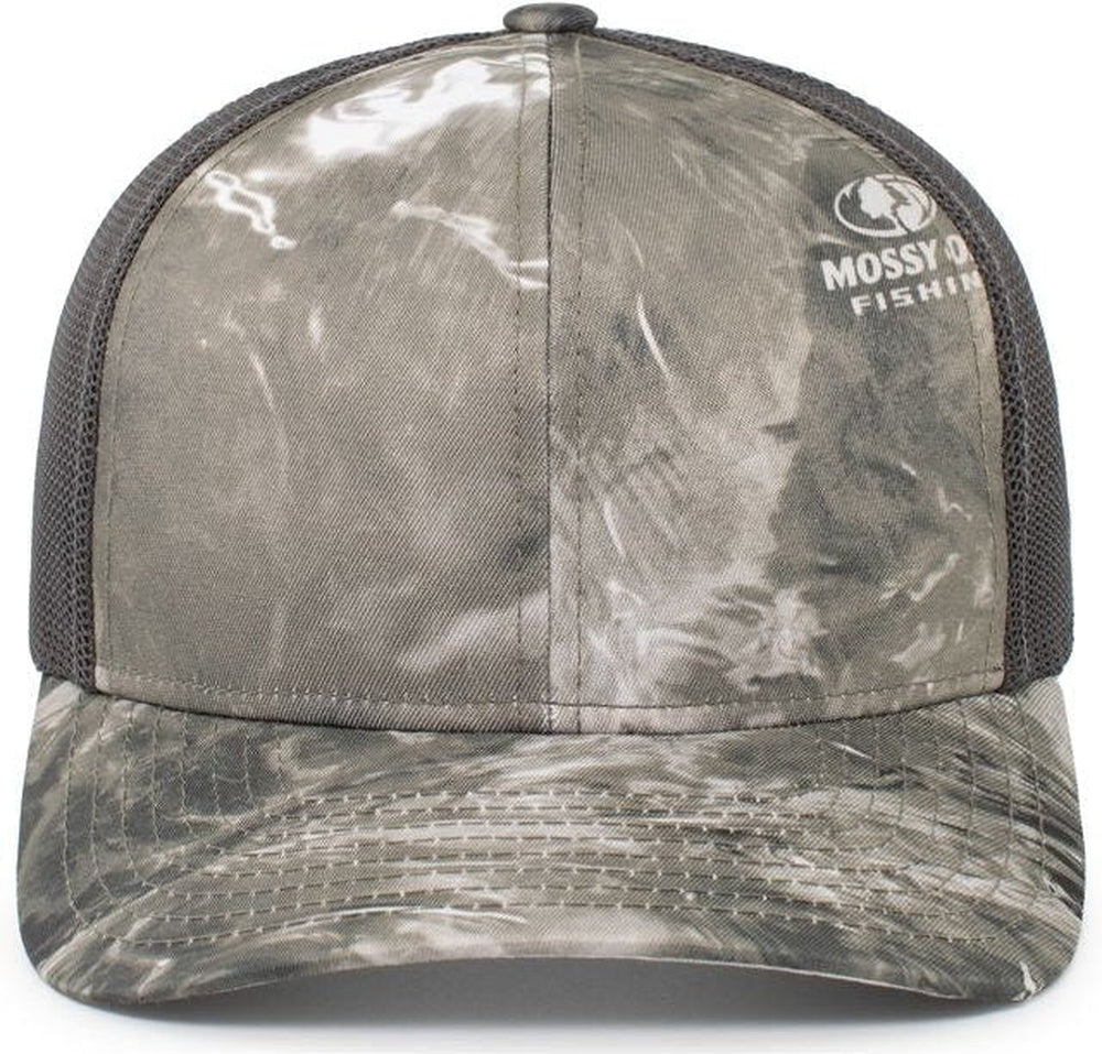 Pacific Headwear Mossy Oak Trucker Snapback