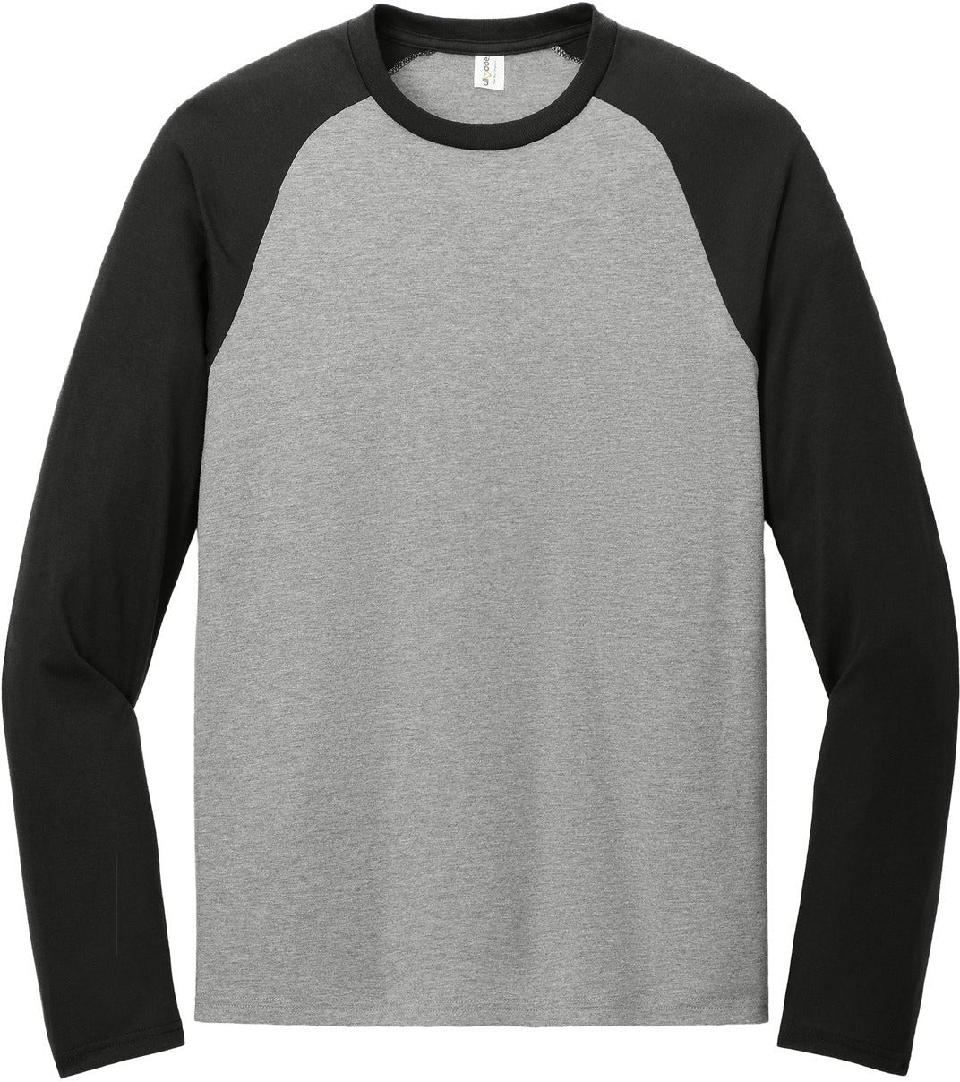 Allmade Unisex Tri-Blend Long Sleeve Colorblock Raglan