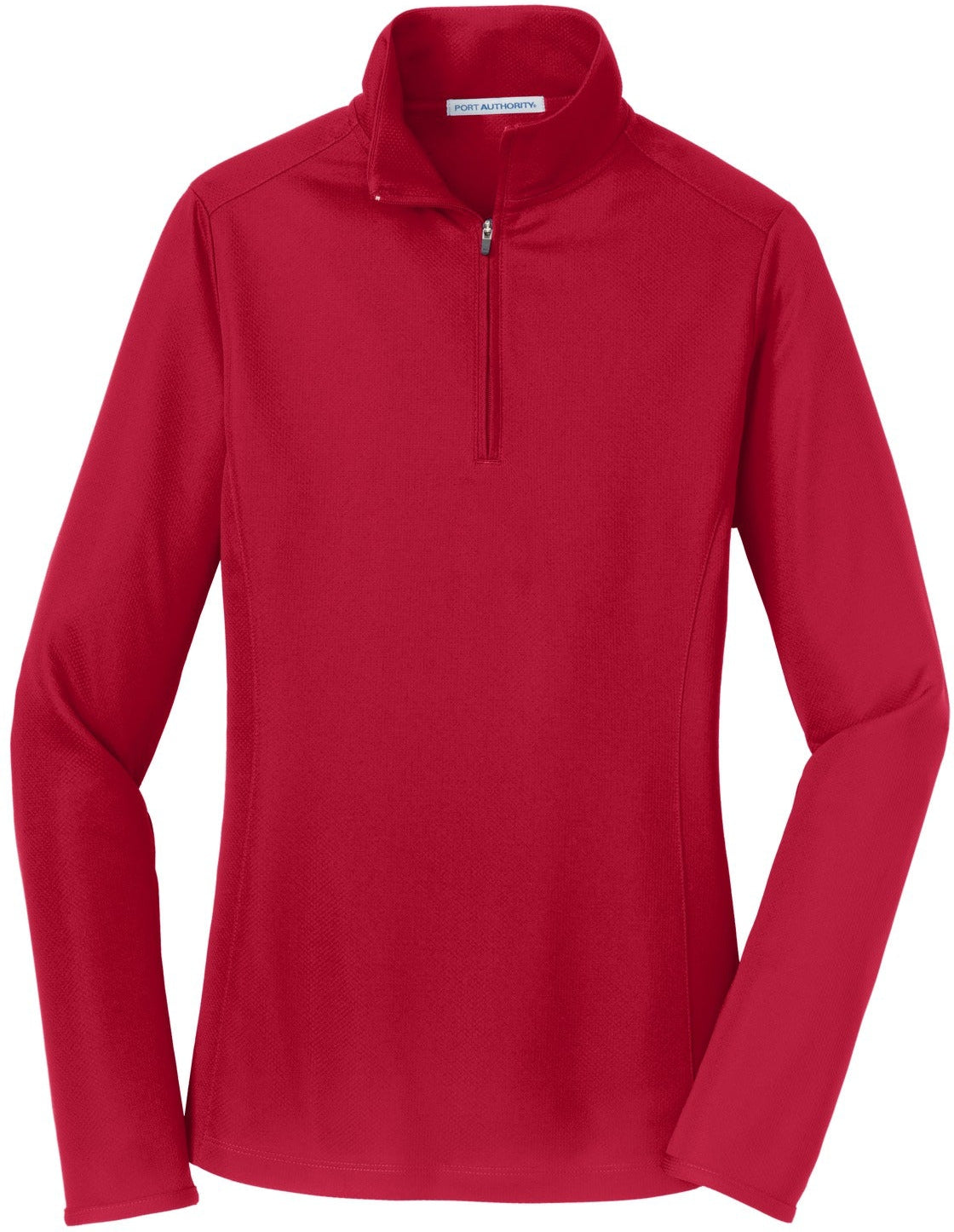 CLOSEOUT - Port Authority Ladies Pinpoint Mesh 1/2-Zip