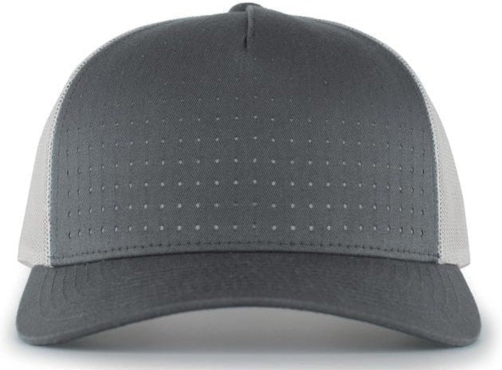 Pacific Headwear Perforated 5-Panel Trucker Snapback Cap