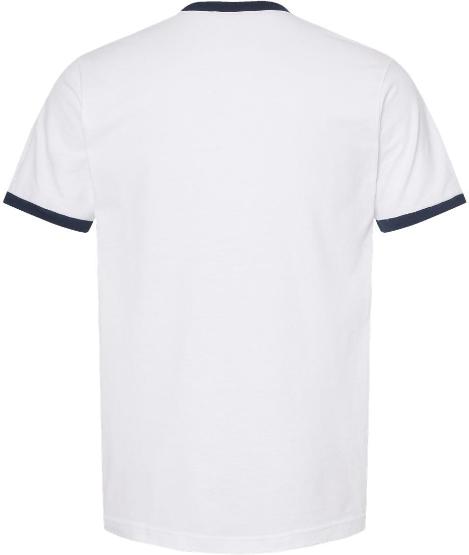 Tultex Unisex Fine Jersey Ringer T-Shirt