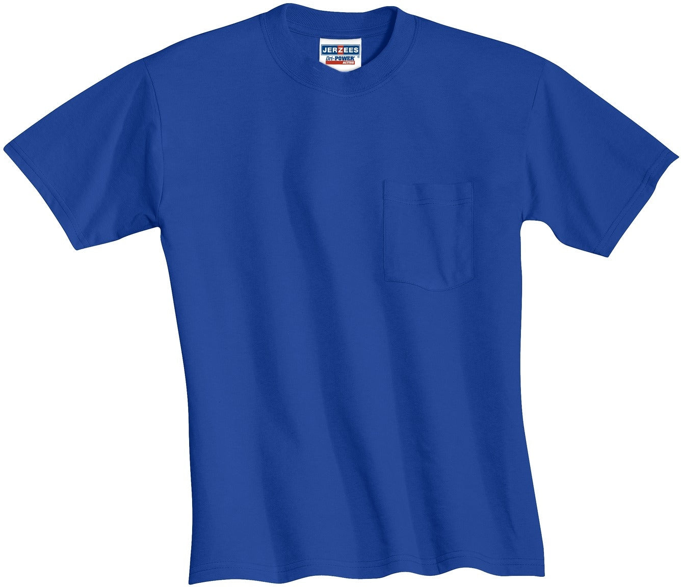 OUTLET-Jerzees Dri-PowerActive 50/50 Cotton/Poly Pocket T-Shirt
