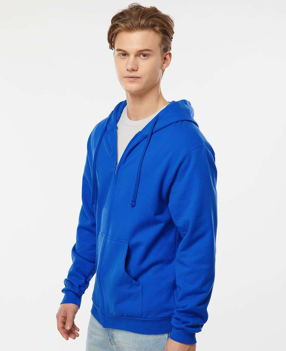 Tultex Unisex Full-Zip Hooded Sweatshirt