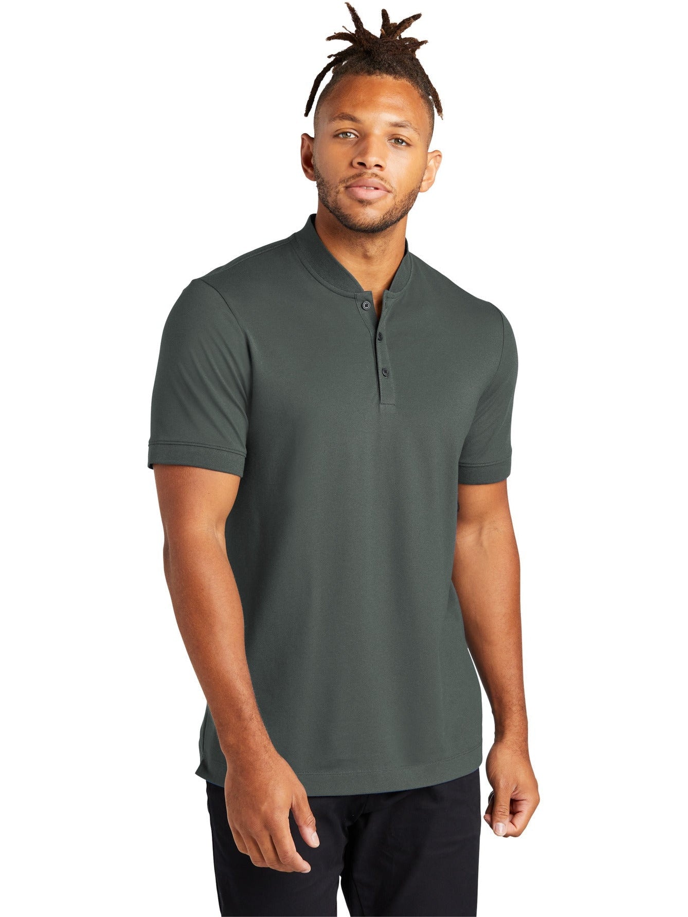 Mercer+Mettle Stretch Pique Henley