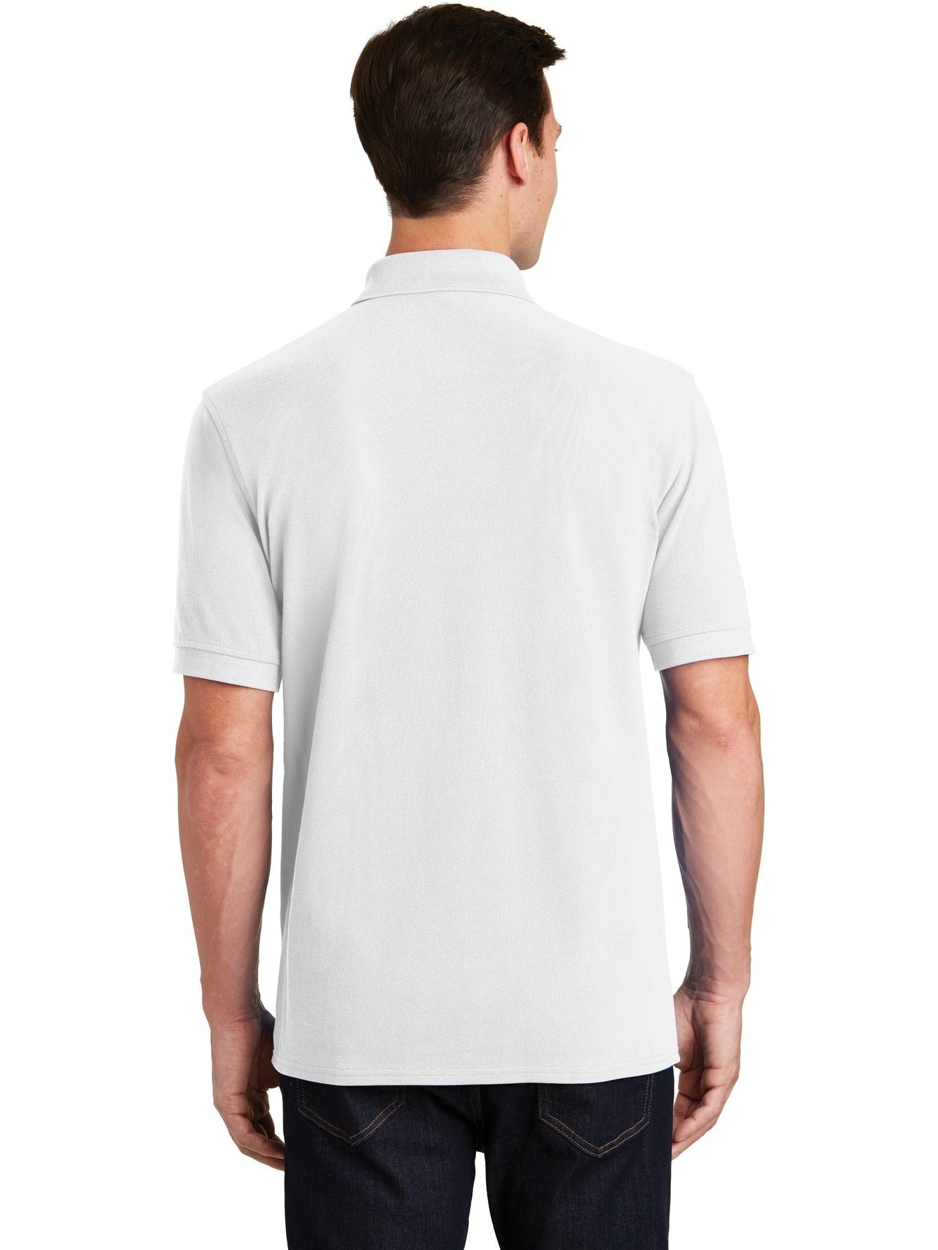 OUTLET-Port Authority Combed Ring Spun Pique Polo