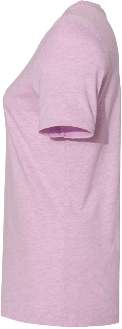 Bella+Canvas Womenâs Relaxed Fit Heather CVC Tee