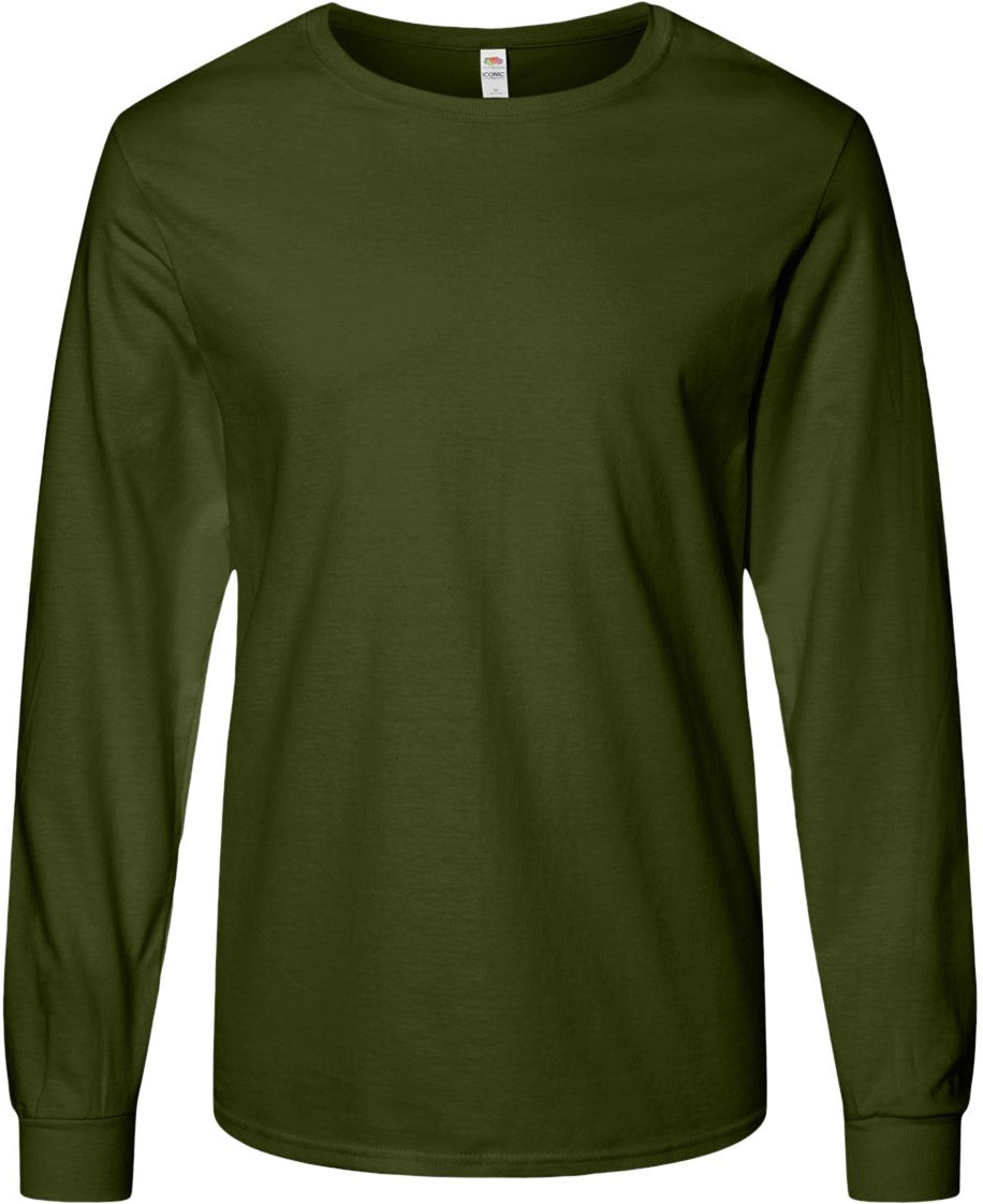 Fruit of the Loom Unisex Iconic Long Sleeve T-Shirt