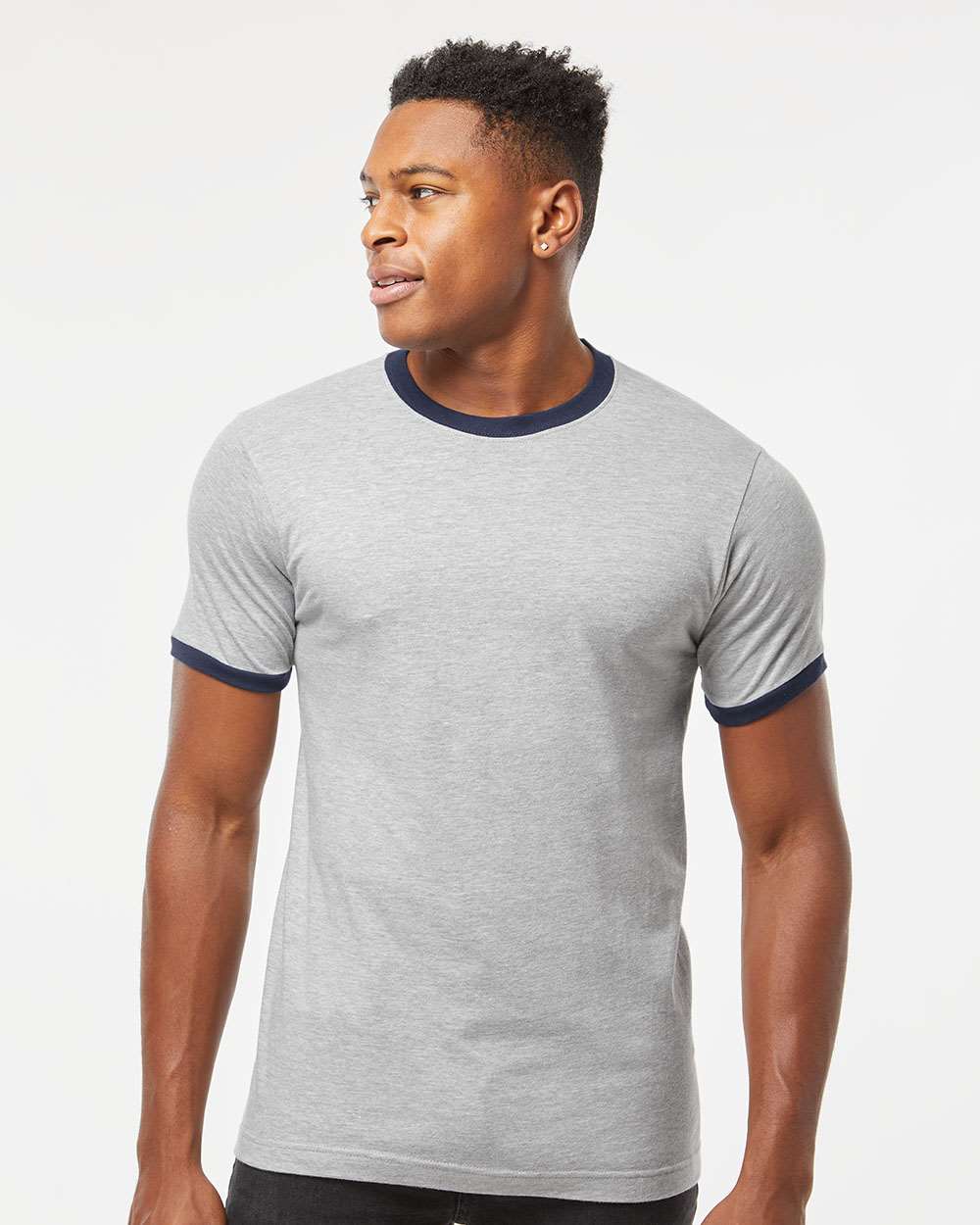 Tultex Unisex Fine Jersey Ringer T-Shirt