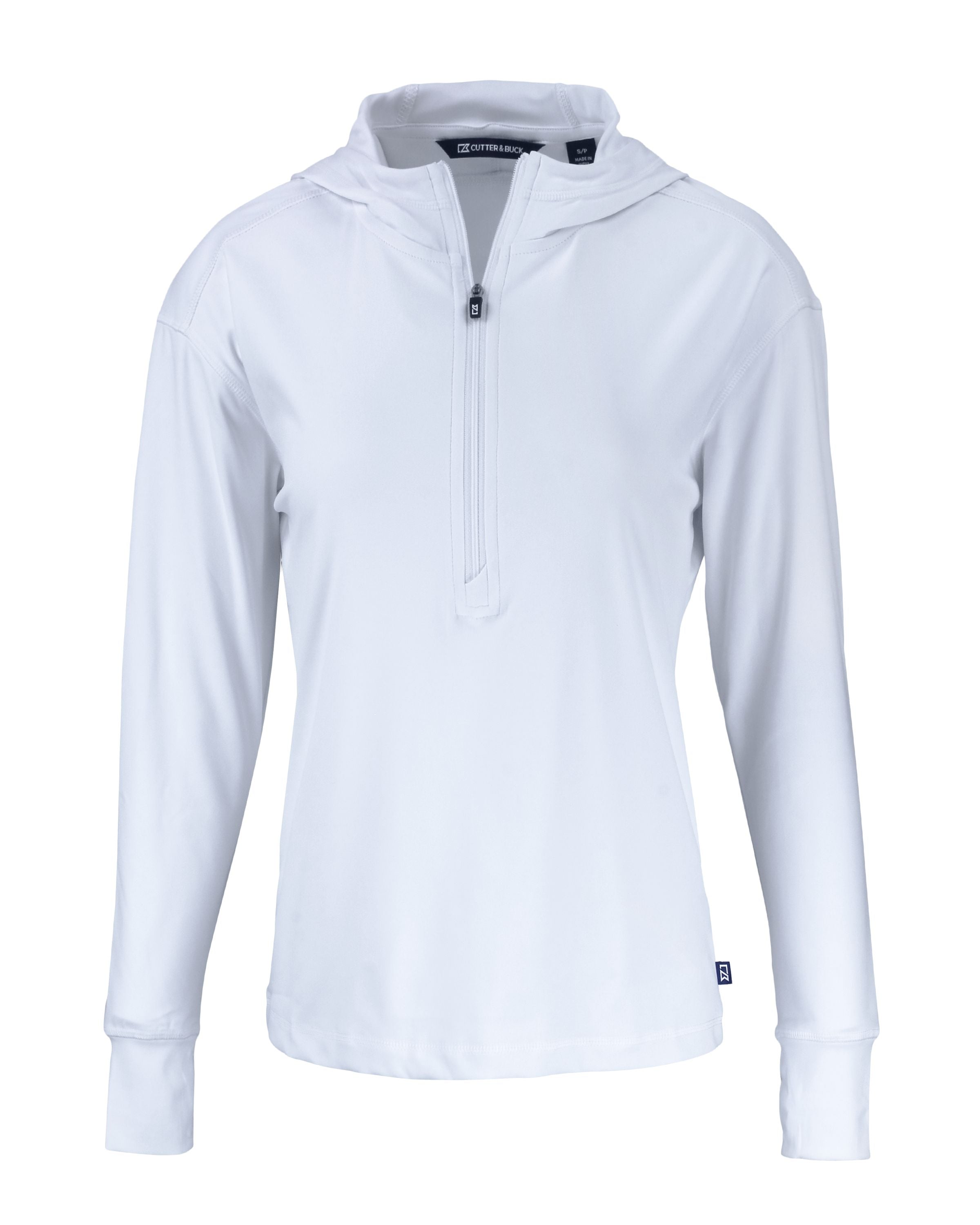 Cutter & Buck Daybreak Eco Recycled Ladies Half Zip Hoodie