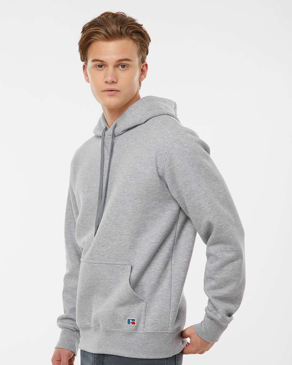 Russell Athletic Cotton Rich Fleece Hooded Sweatshirt