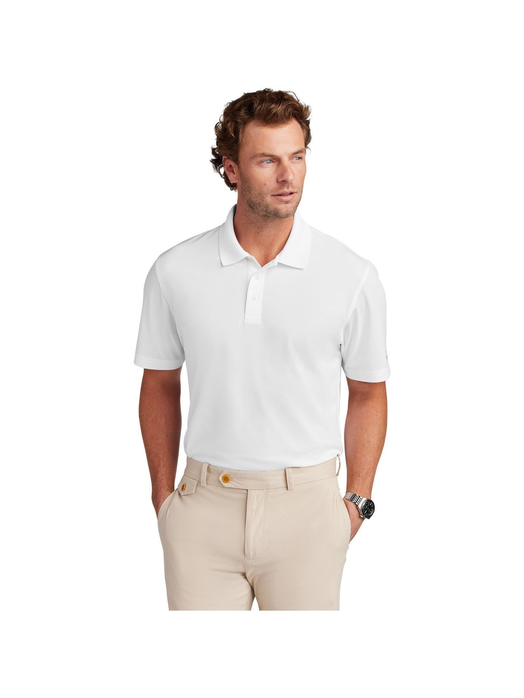 Brooks Brothers Mesh Pique Performance Polo