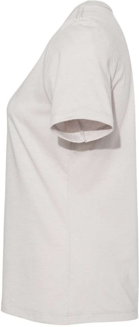 Bella+Canvas Womenâs Relaxed Fit Heather CVC Tee