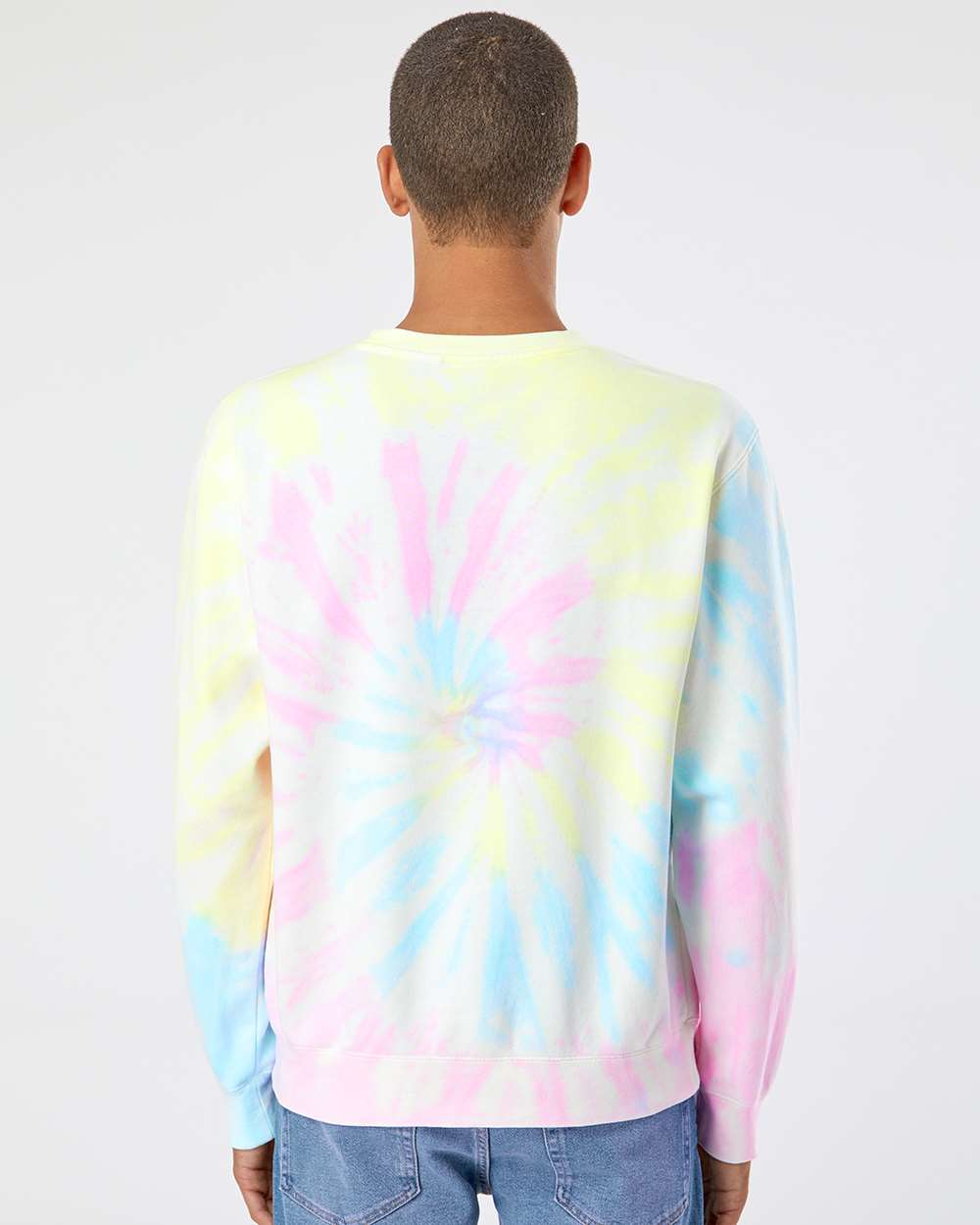 Independent Trading Co. Unisex Midweight Tie-Dyed Sweatshirt