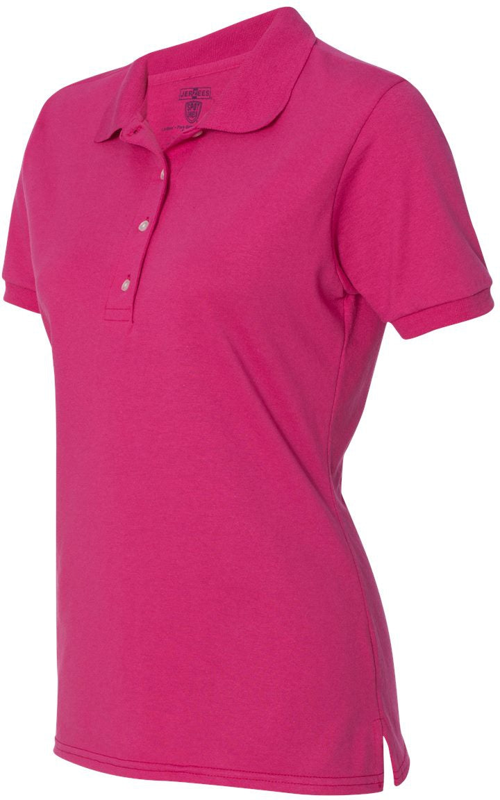 Jerzees Ladies Spotshield 50/50 Polo