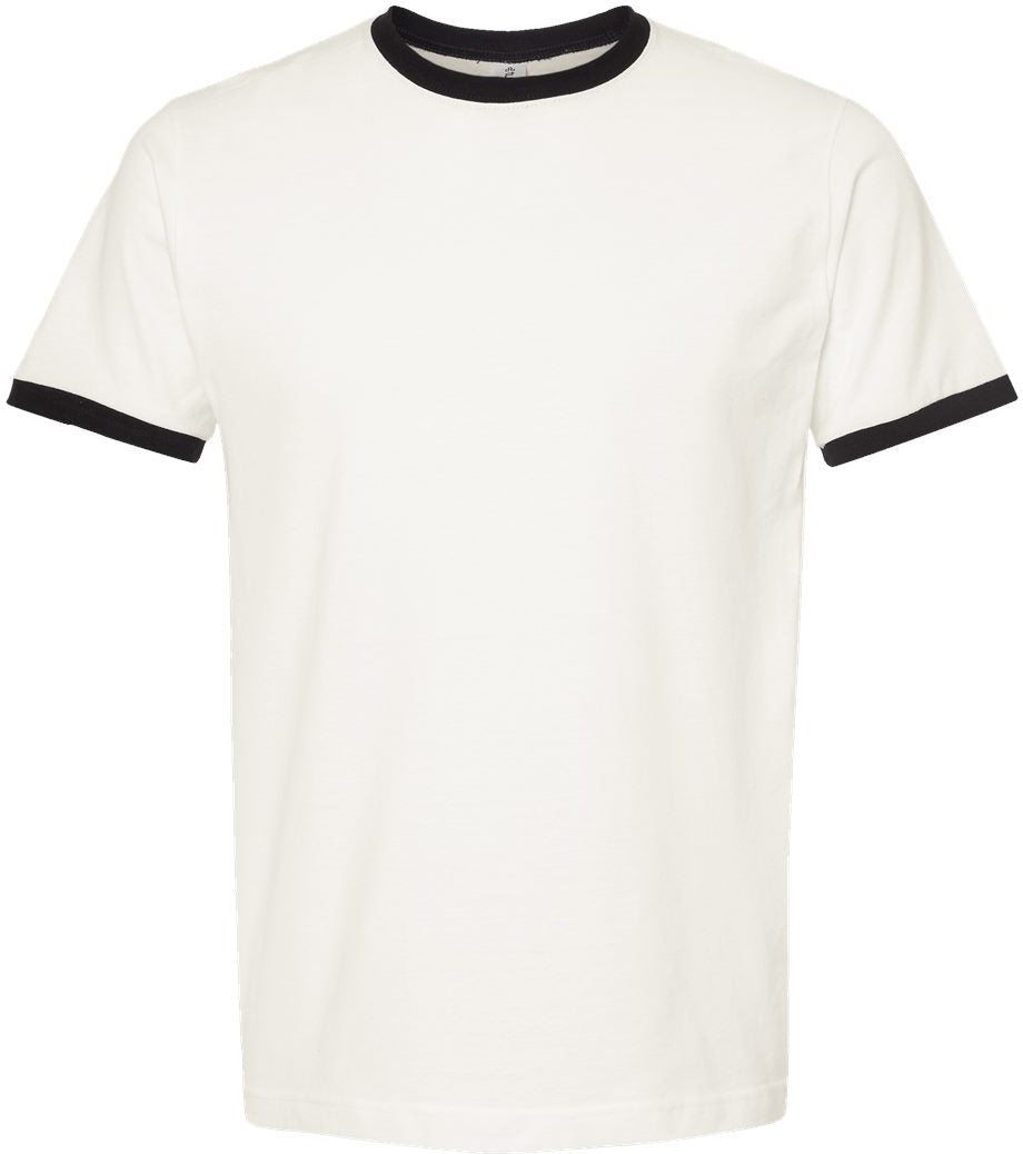 Tultex Unisex Fine Jersey Ringer T-Shirt