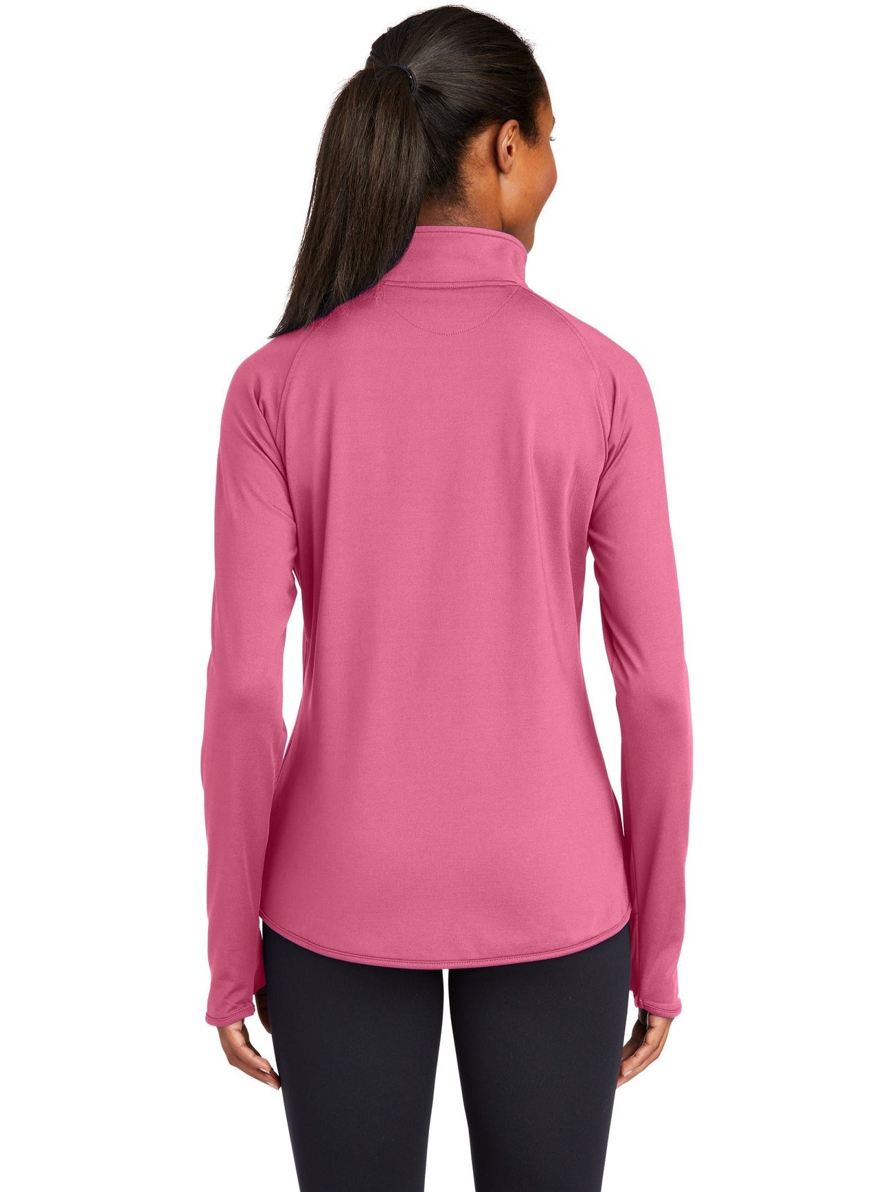 OUTLET-Sport-Tek Ladies Sport-Wick Stretch 1/2-Zip