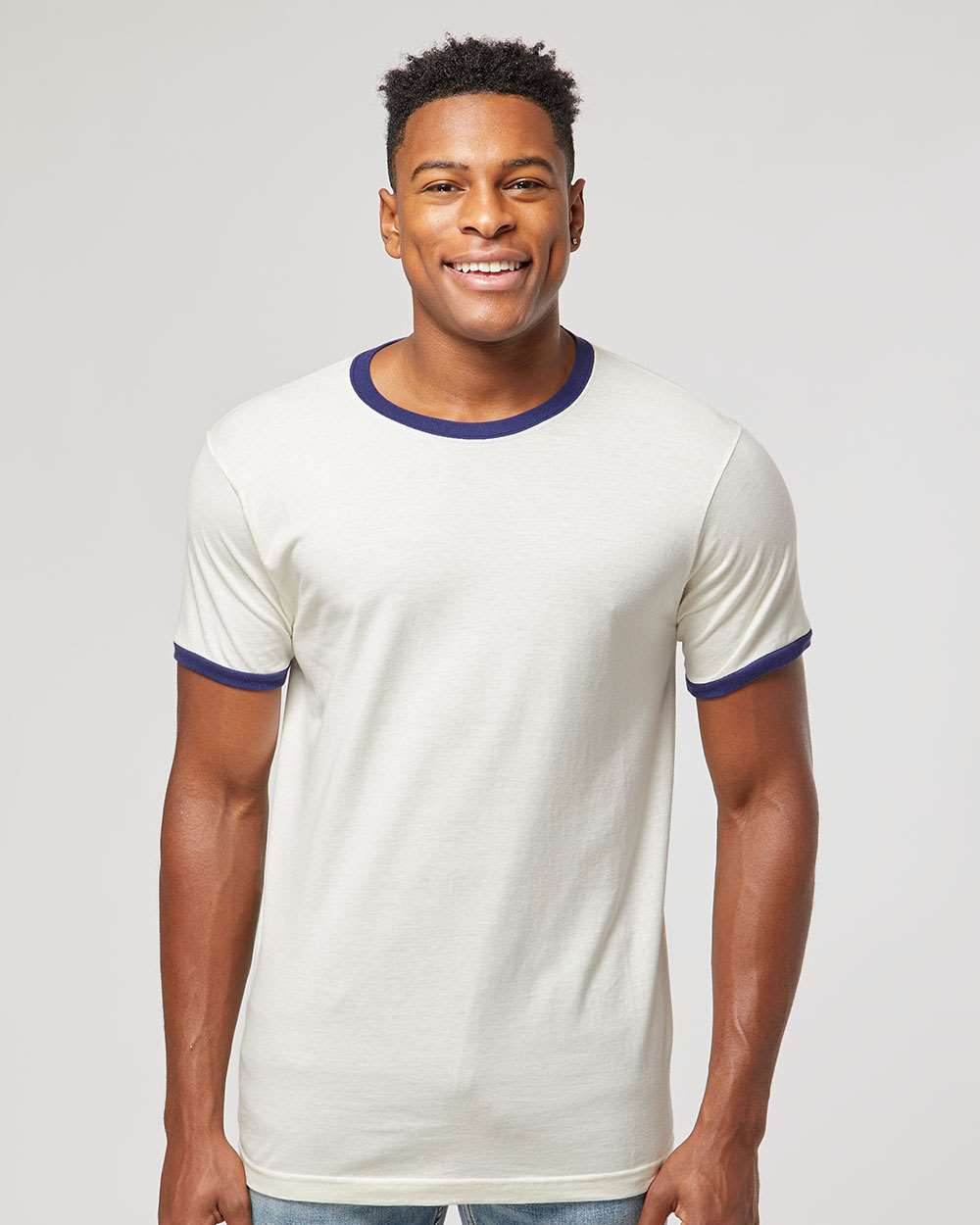 Tultex Unisex Fine Jersey Ringer T-Shirt