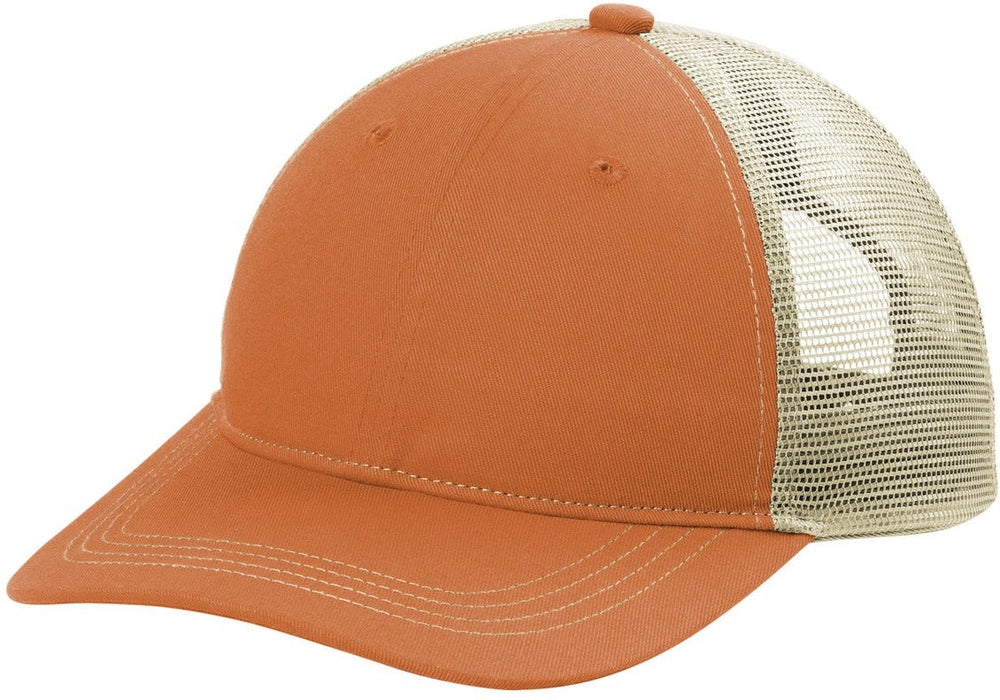 Port Authority Unstructured Snapback Trucker Cap