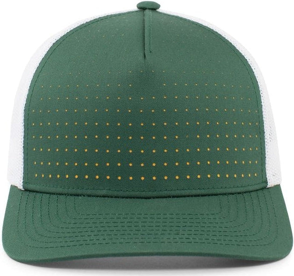 Pacific Headwear Perforated 5-Panel Trucker Snapback Cap