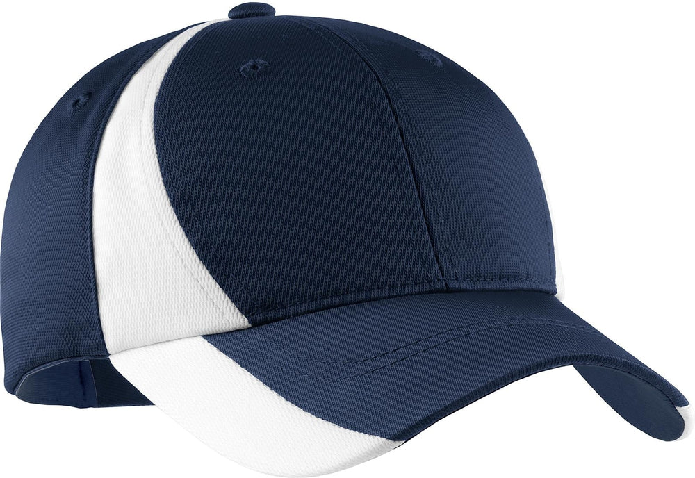 OUTLET-Sport-Tek Dry Zone Nylon Colorblock Cap