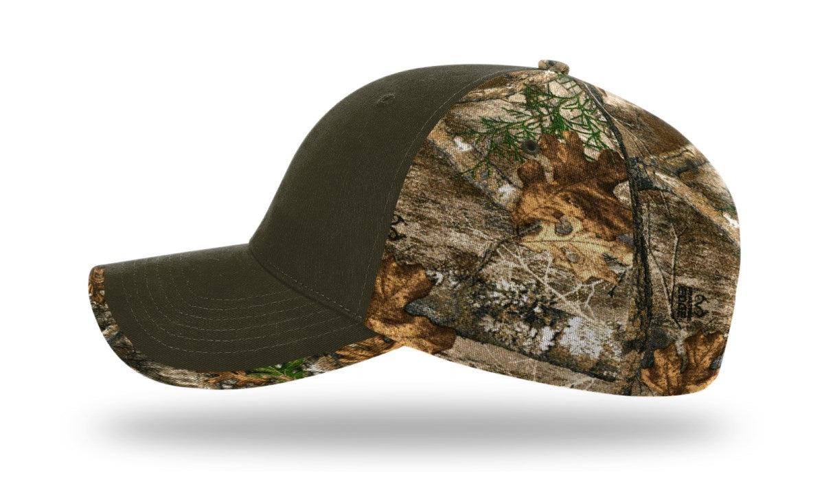 Richardson Duck Cloth Front W/ Camo Back