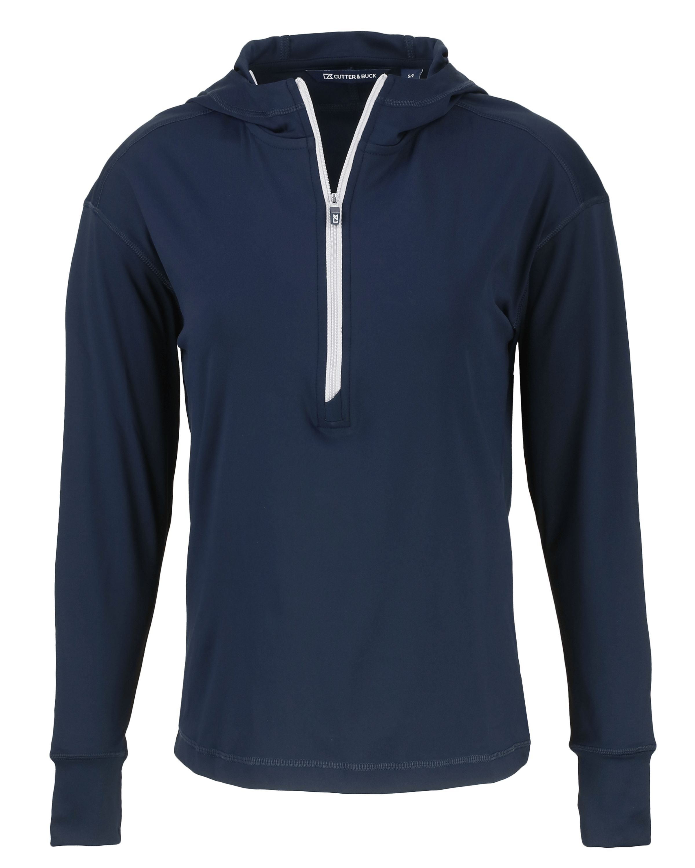 Cutter & Buck Daybreak Eco Recycled Ladies Half Zip Hoodie