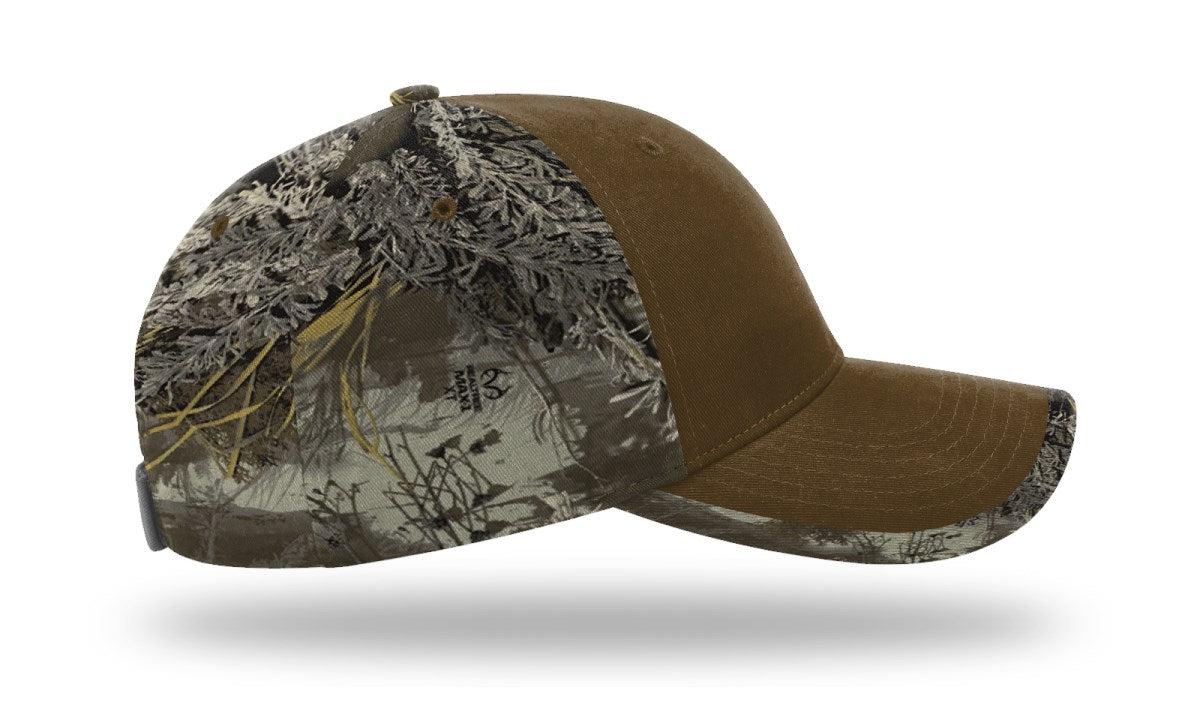 Richardson Duck Cloth Front W/ Camo Back